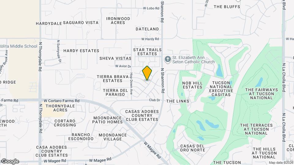 3022 W Autumn Breeze Dr Map and Location Details