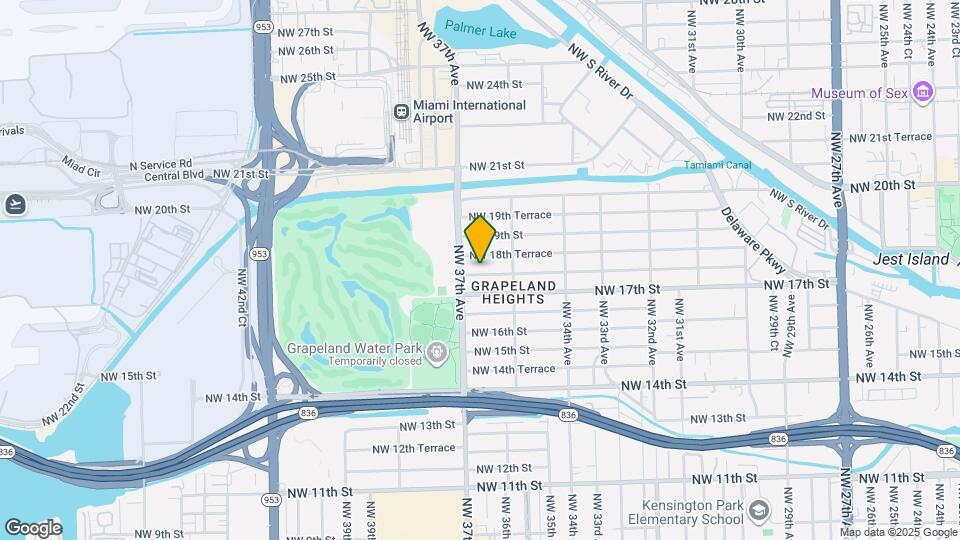 3669 NW 18th St, Unit A Mapa y Detalles de la Ubicación