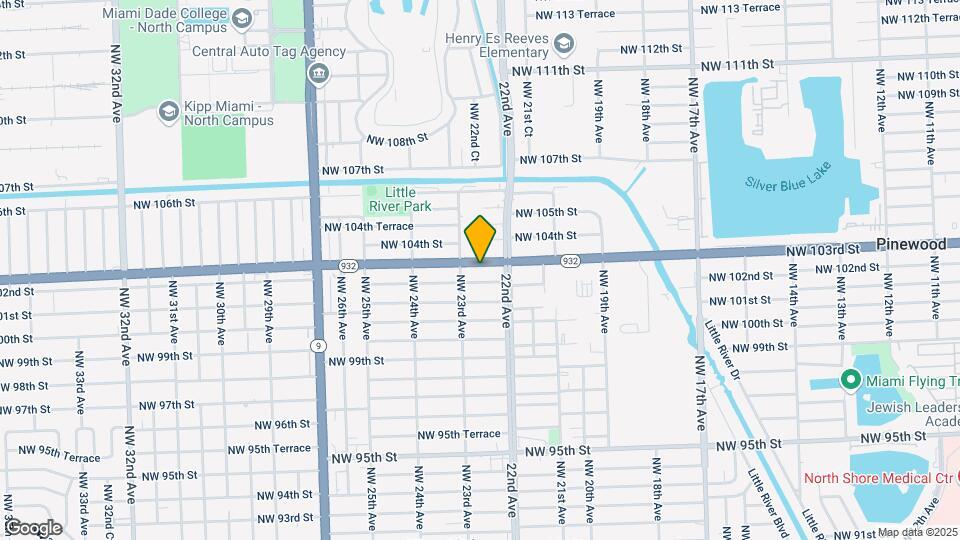 2250 NW 103rd St Map and Location Details