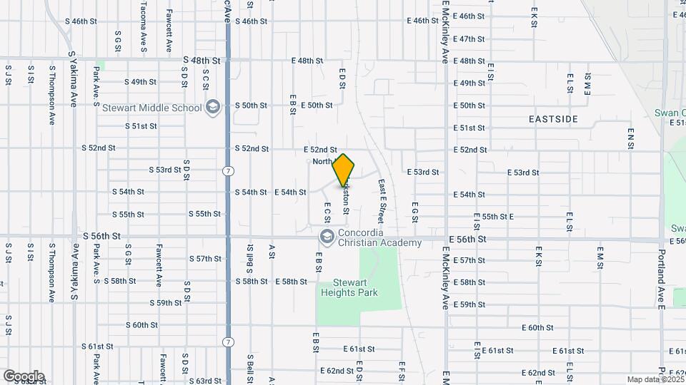 5410 Clarkston St Map and Location Details