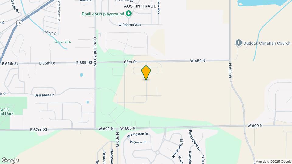 6233 Sycamore Dr Map and Location Details