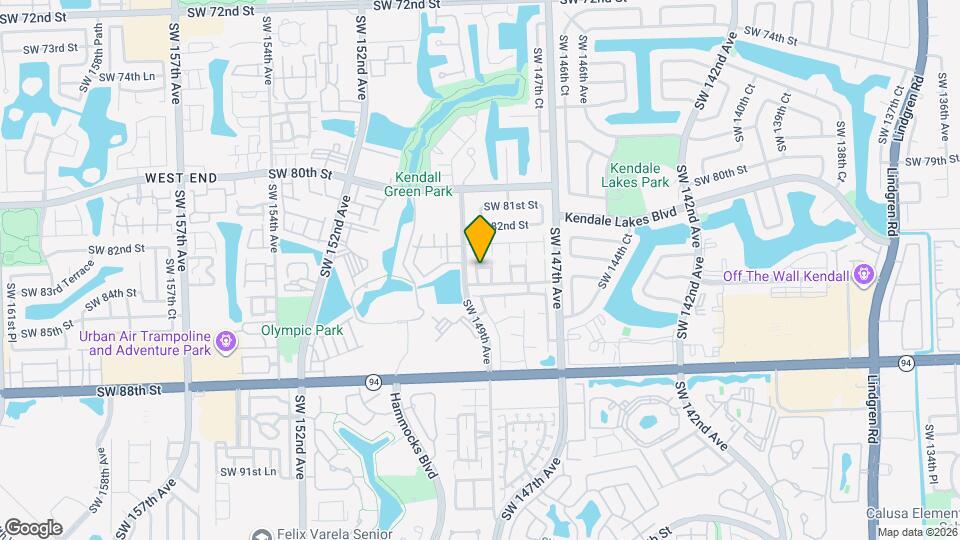 8341 SW 148th Pl Map and Location Details