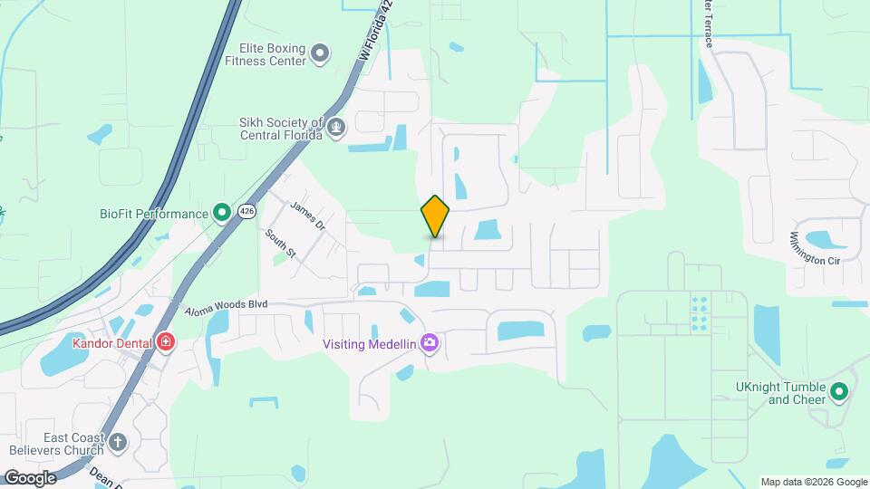 2768 Bellewater Pl Map and Location Details