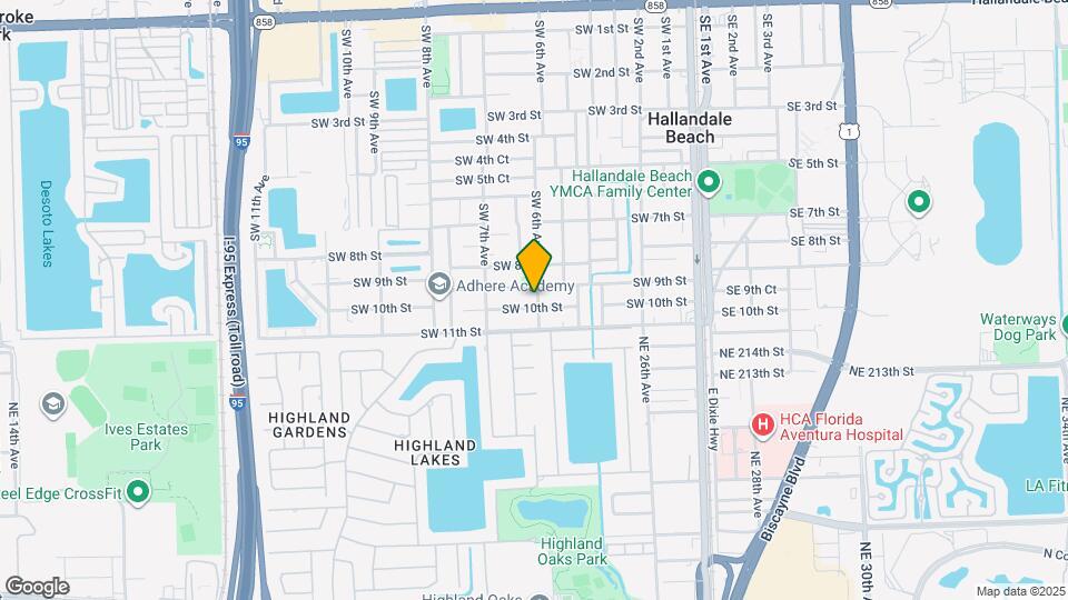 600 SW 10th St Map and Location Details