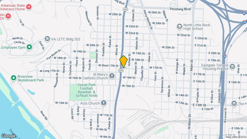 1624 Pike Ave Mapa y Detalles de la Ubicación