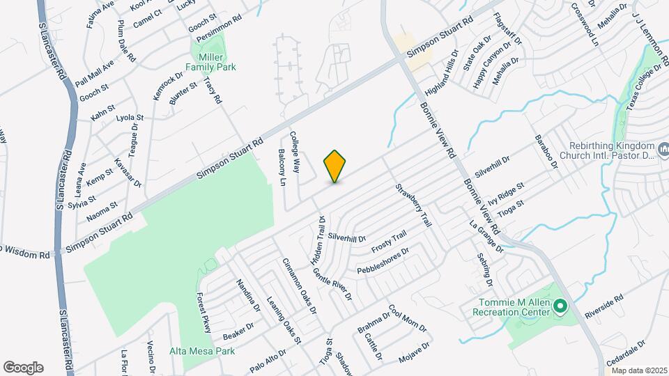 3444 Pinebrook Dr Map and Location Details