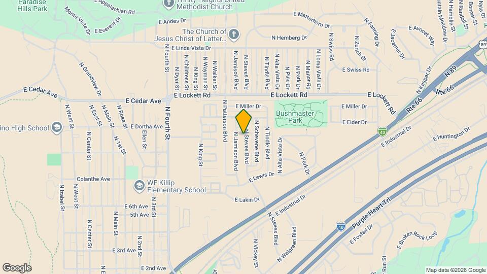 3009 N Steves Blvd, Unit 3009 Mapa y Detalles de la Ubicación