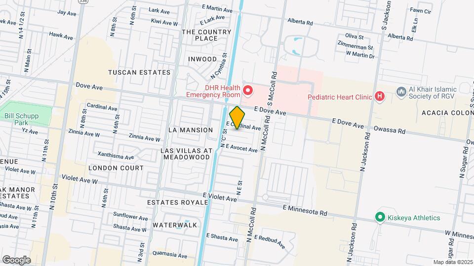 417 E Bluebird Ave Mapa y Detalles de la Ubicación