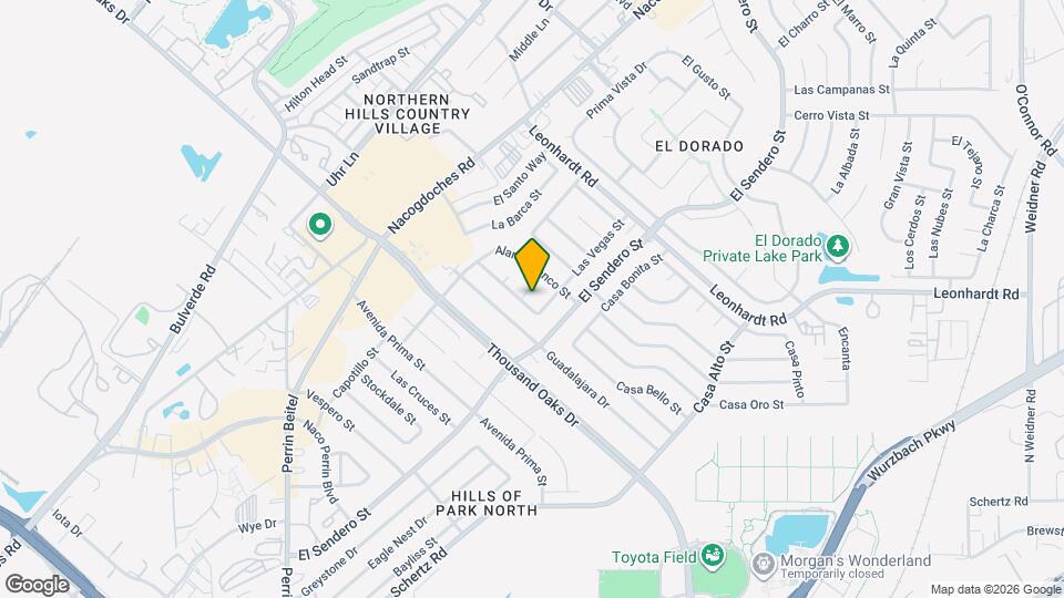 11906 Los Cerros St Map and Location Details