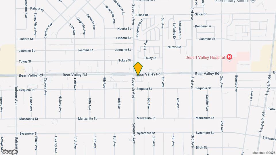 16131-16153 Bear Valley Rd Map and Location Details