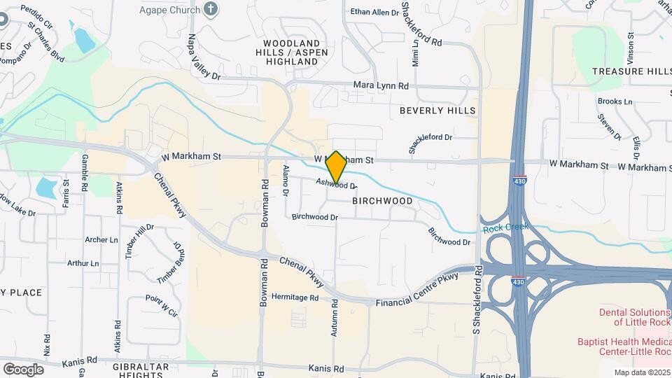 11615 Ashwood Dr Map and Location Details