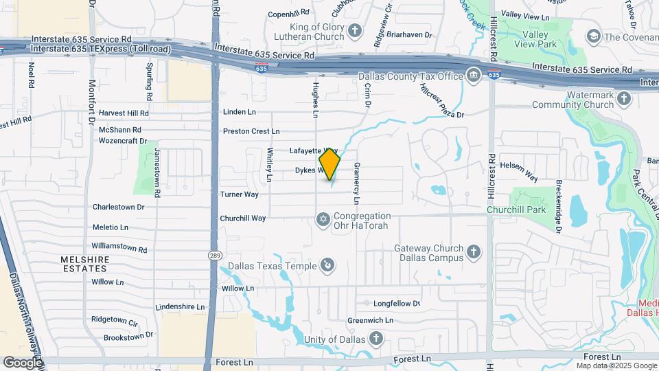 6319 Turner Way Map and Location Details