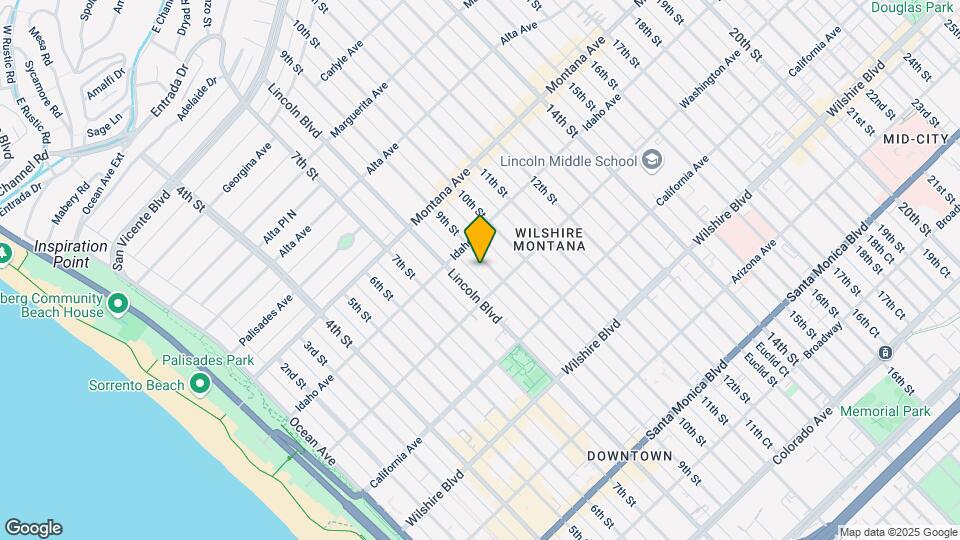 932 9th St Map and Location Details