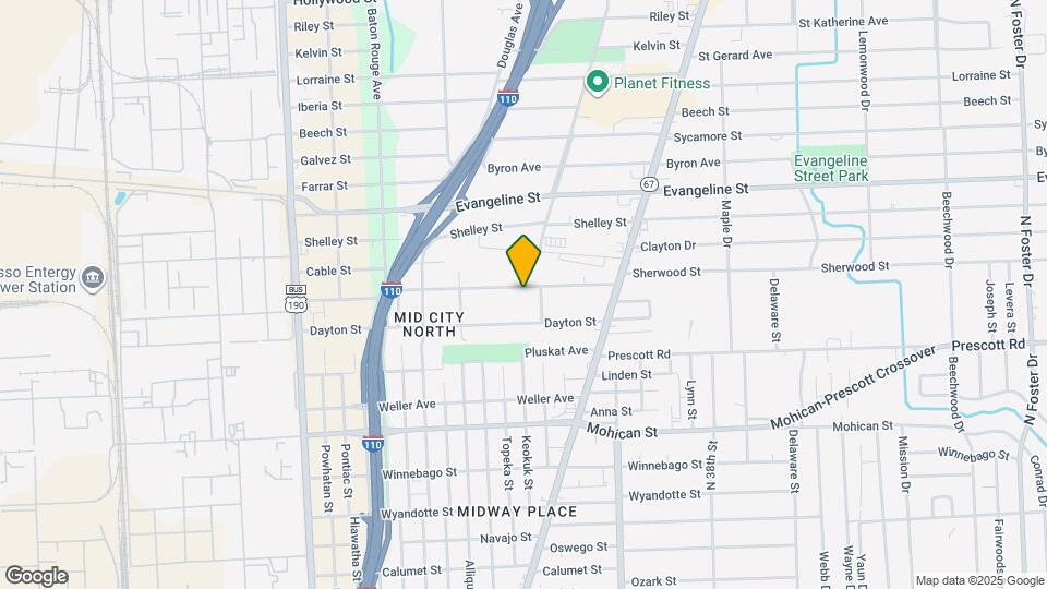 2920 Sherwood St, Unit A Map and Location Details