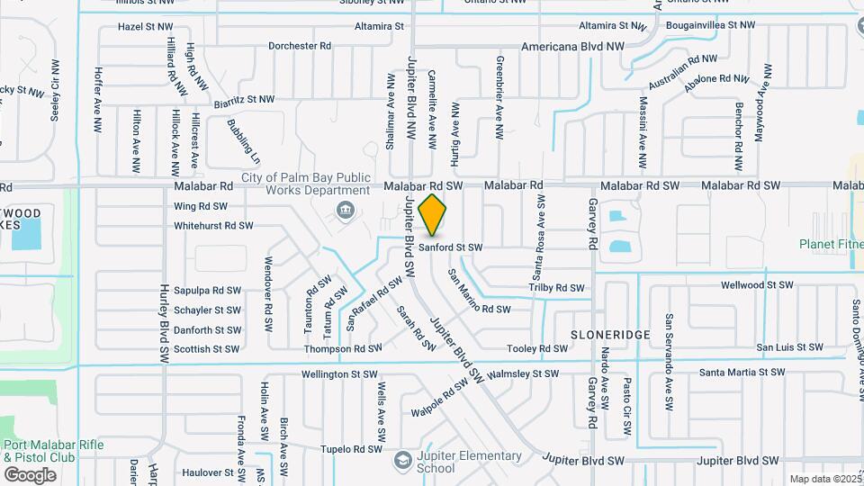 871 Sanford St SW Map and Location Details