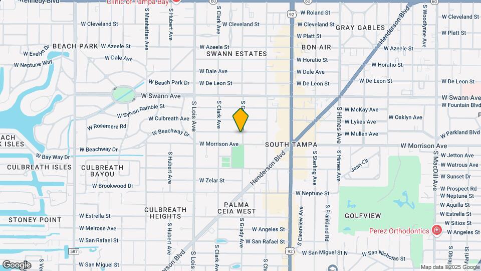 4002 W Mullen Ave Map and Location Details
