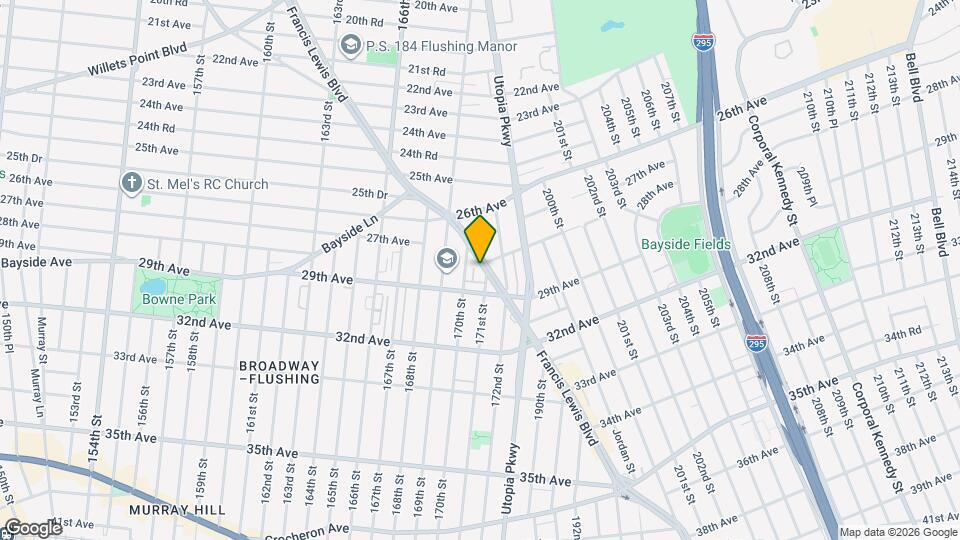 27-30-30 Francis Lewis Blvd Map and Location Details