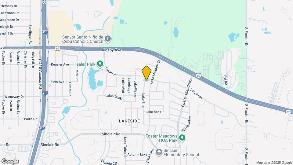 2610 Lake Briar Map and Location Details