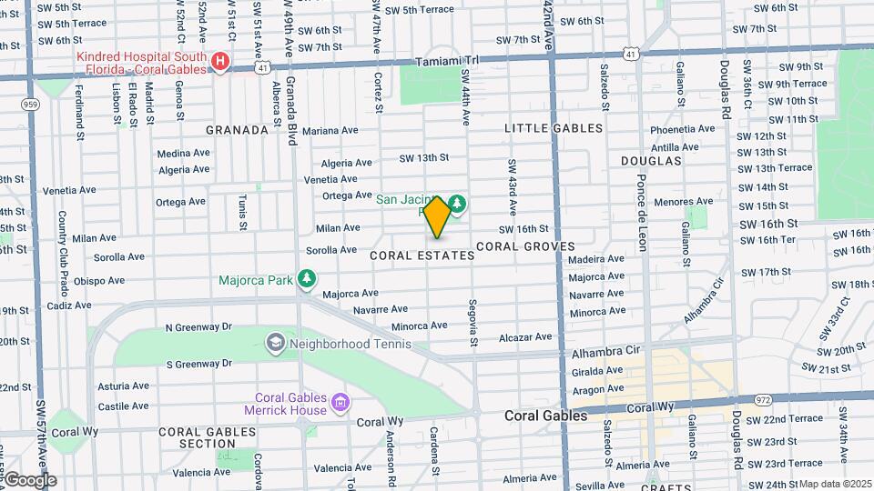 641 Zamora Ave Mapa y Detalles de la Ubicación