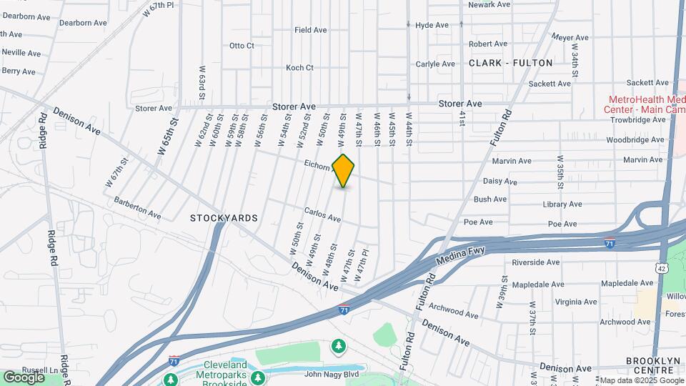 3506 W 48th St Map and Location Details