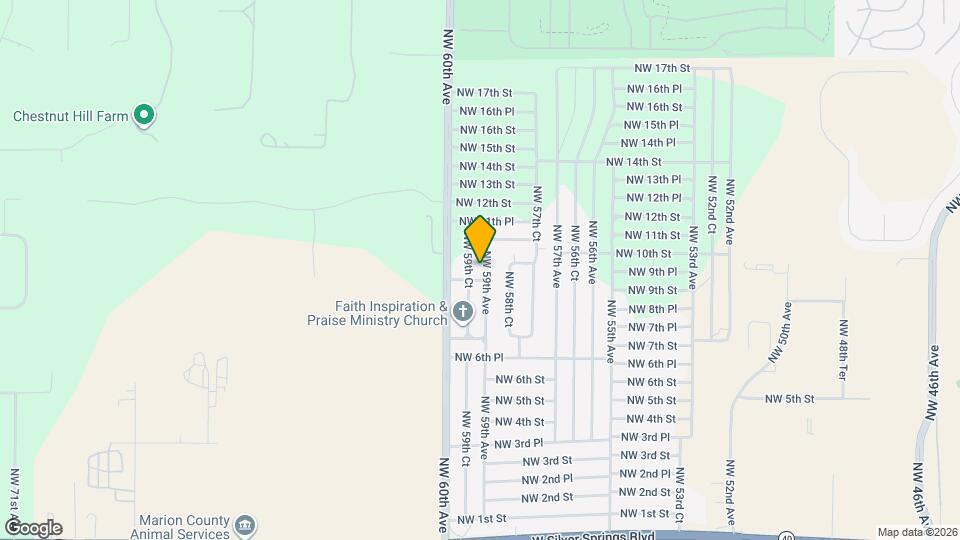 914 NW 59th Ave Map and Location Details