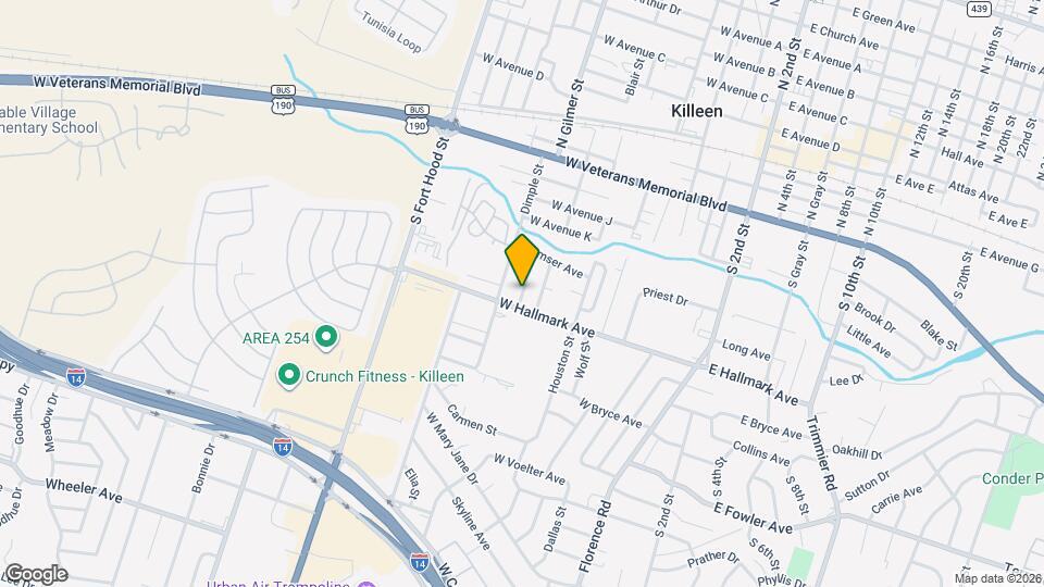 612 Raymond St Map and Location Details