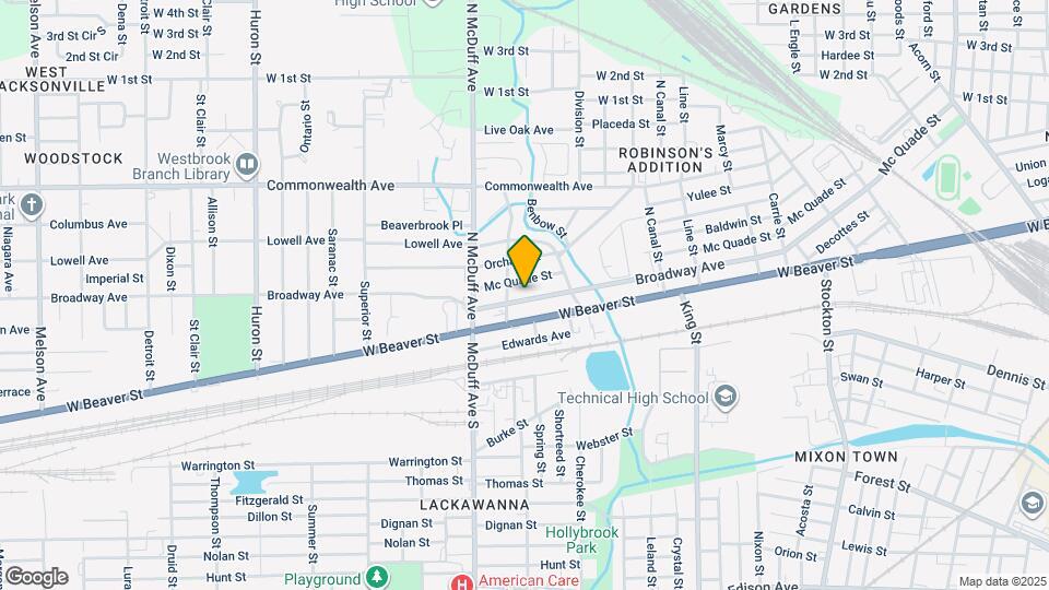 2373 Broadway Ave Map and Location Details