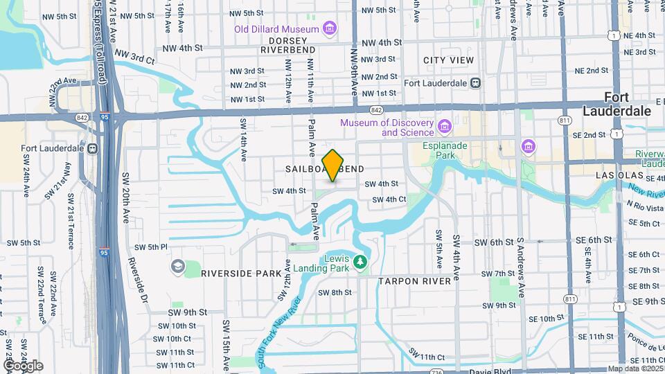 1001-1009 Tequesta St Map and Location Details