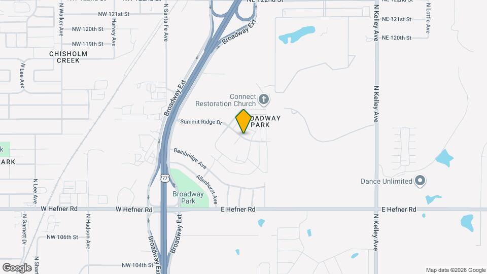 425 Summit Ridge Dr Map and Location Details