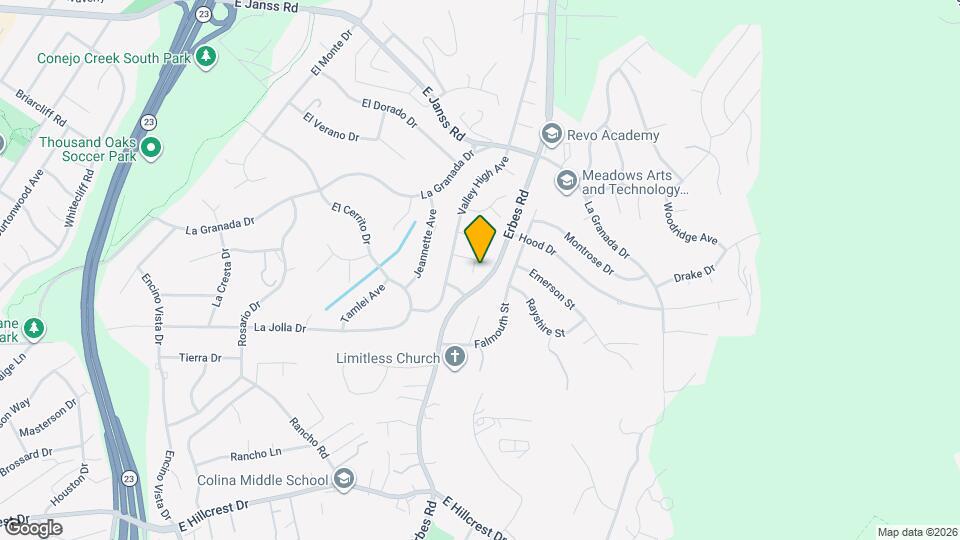 984 Harris Ct Mapa y Detalles de la Ubicación