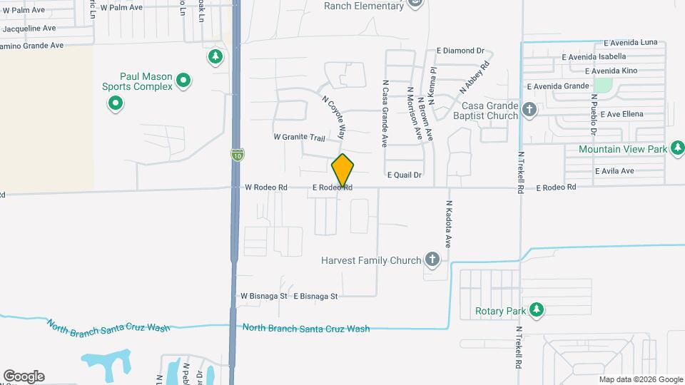 Rodeo Estates Map and Location Details