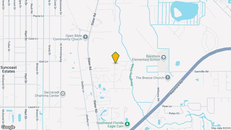 1074 Myakka Dr Map and Location Details
