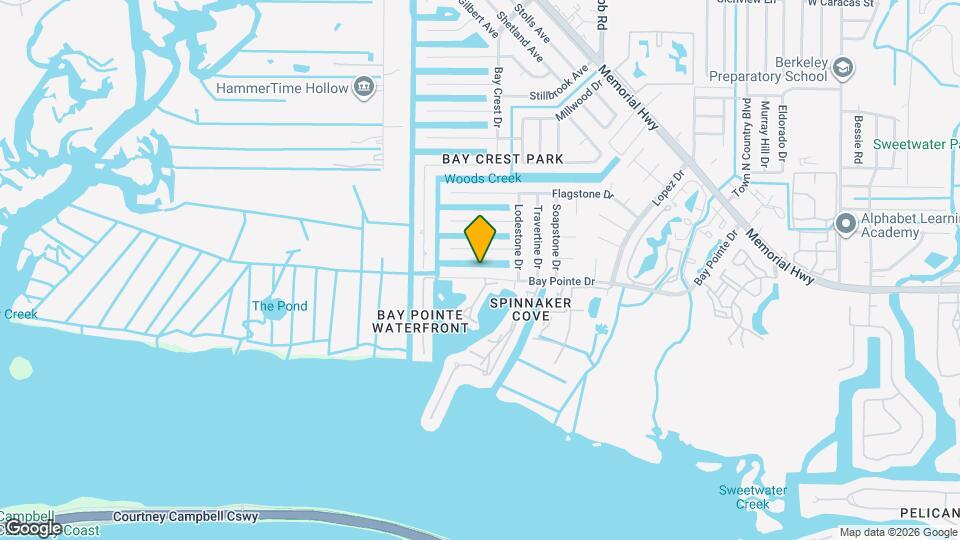 8733 Bay Pointe Dr Mapa y Detalles de la Ubicación