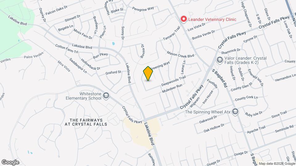 1713 Primrose Ln Map and Location Details