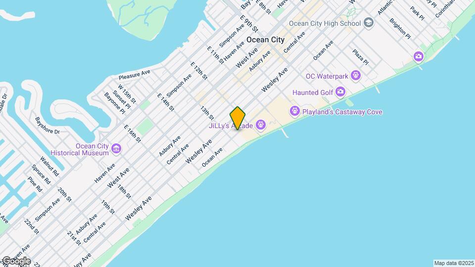 1224 Ocean Ave Map and Location Details