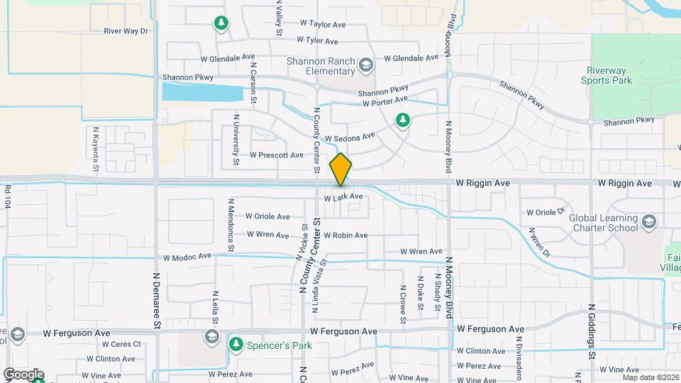 2664 W Lark Ave Map and Location Details