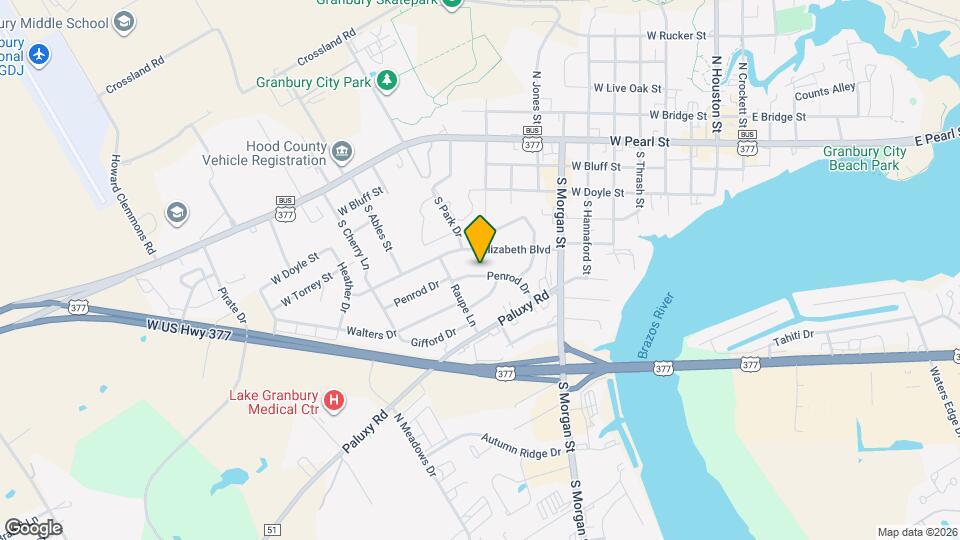 906 Penrod Dr Map and Location Details