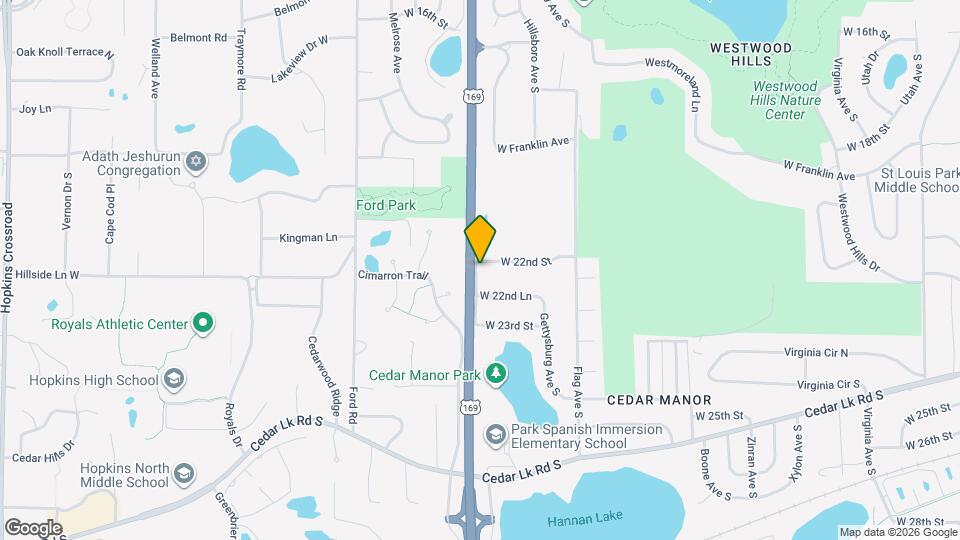 9275 W 22nd St Mapa y Detalles de la Ubicación