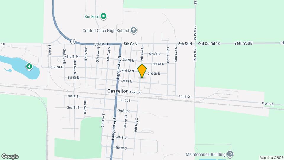 901 1st St N Map and Location Details