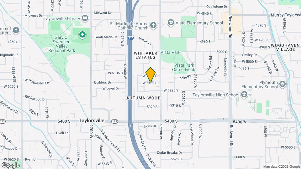 2273 W Espadrille Cir Map and Location Details