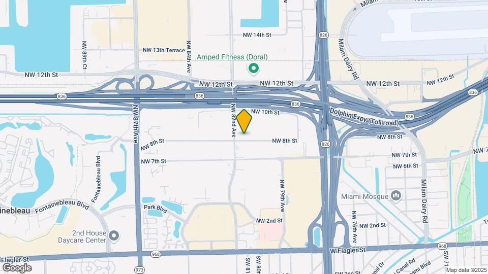 8175 NW 8th St Map and Location Details
