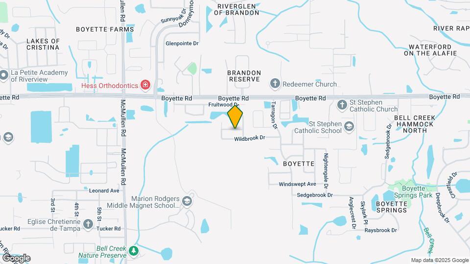 12109 Clearbrook Ct Map and Location Details