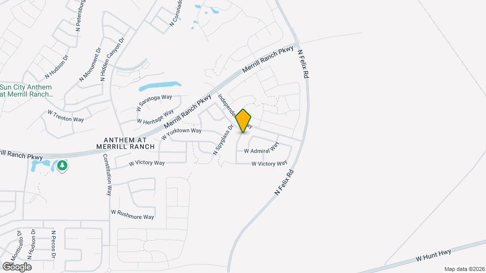 3405 N San Marin Dr Map and Location Details