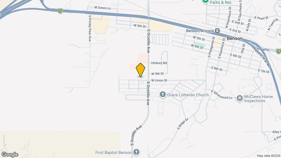 Cochise Apartments Map and Location Details