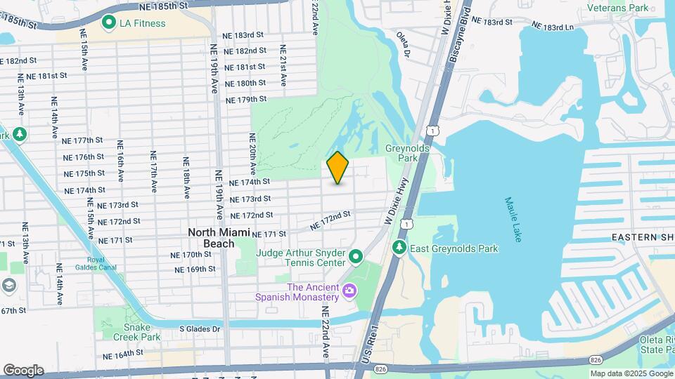 2255 NE 173rd St Map and Location Details