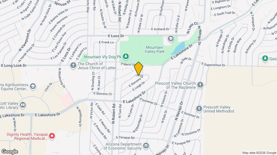 8424 E Stevens Dr Map and Location Details