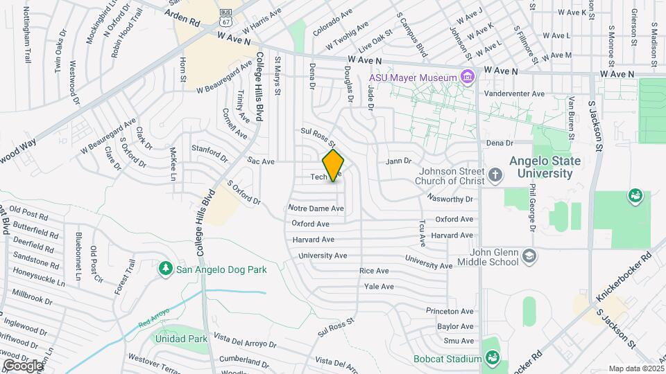 2716 Southwestern Ave Map and Location Details