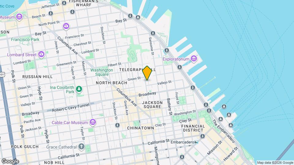 1114 Montgomery St Map and Location Details