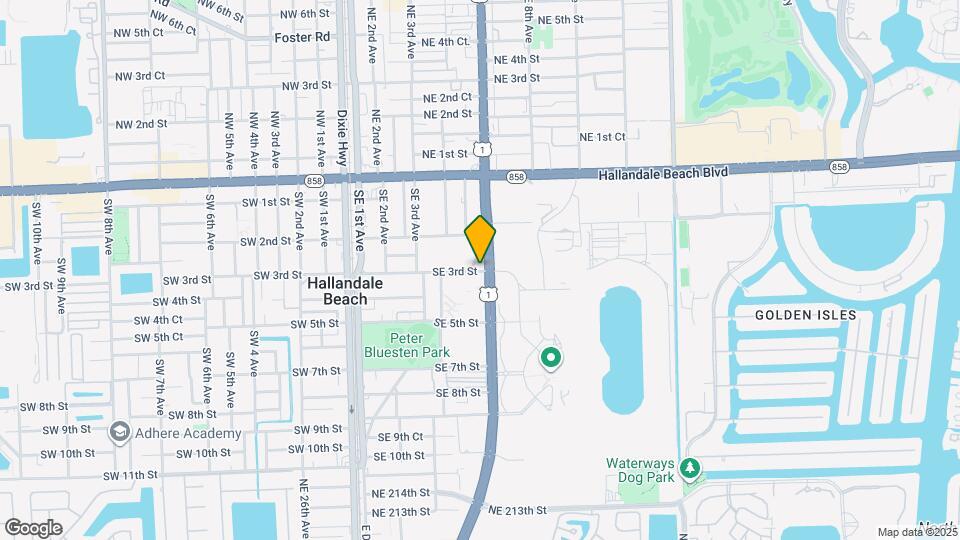 501 SE 3rd St Map and Location Details