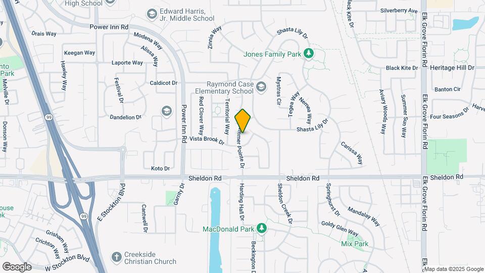 8727 Summer Pointe Dr Map and Location Details